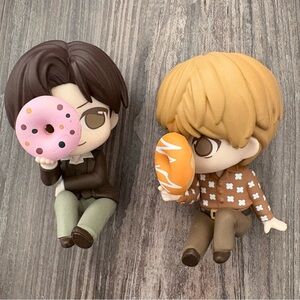 Cute BTS Tiny Tan Hide & Seek Set with Donuts